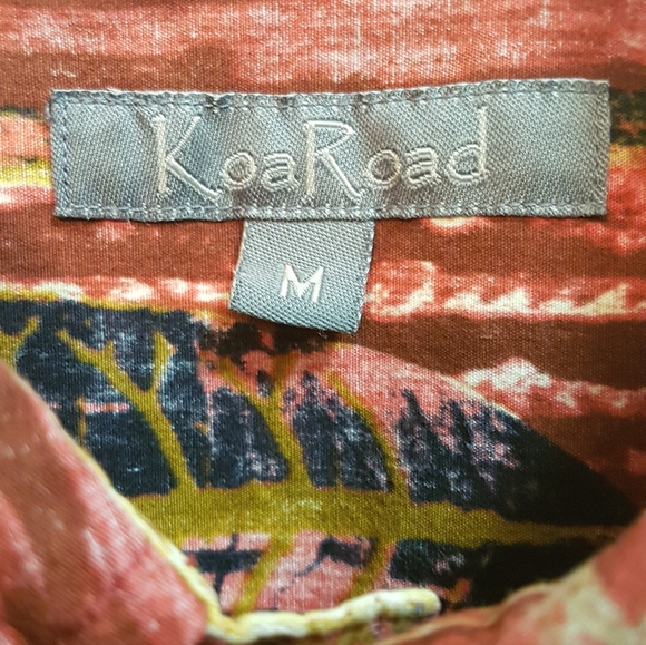 Men's Koa Road 100% cotton shirt - Picture 3 of 3
